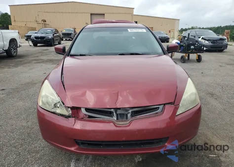 2003 Honda Accord Ex from USA, damaged, VIN 1HGCM56643A138487